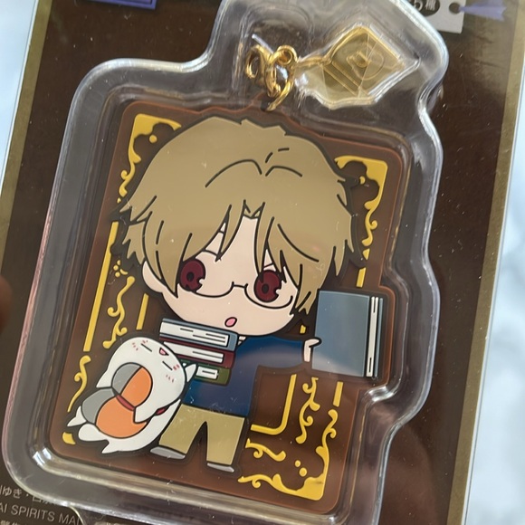 Natsume Yuujinchou - Natori and Nyanko-Sensei flat keychain - Picture 4 of 5